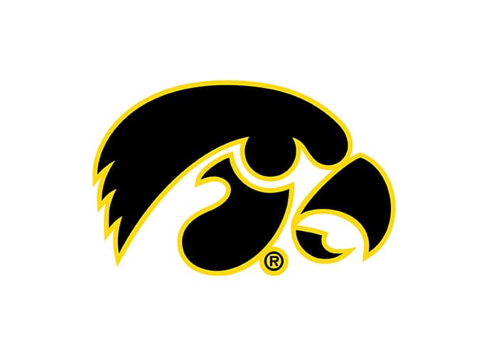 Iowa Hawkeyes Tigerhawk logo